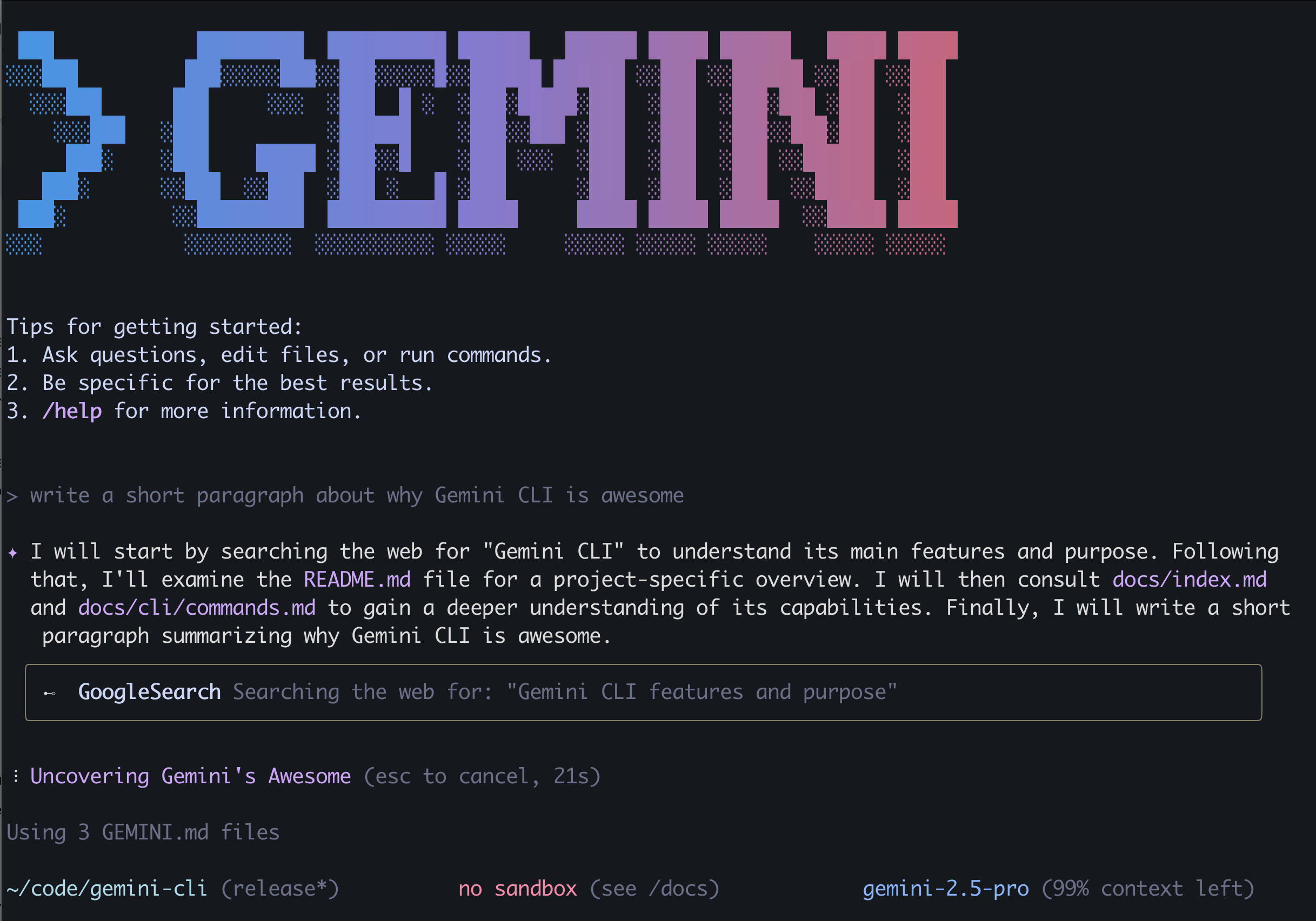 Featured image of post Powerfule LLM Tool By Google : Gemini CLI