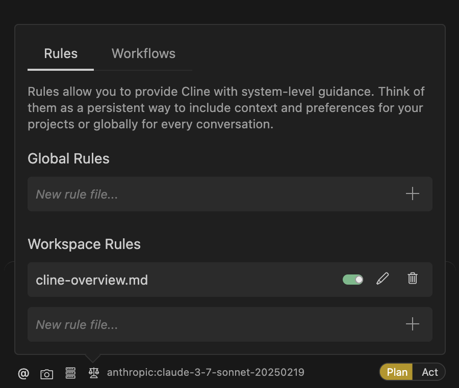 Rules